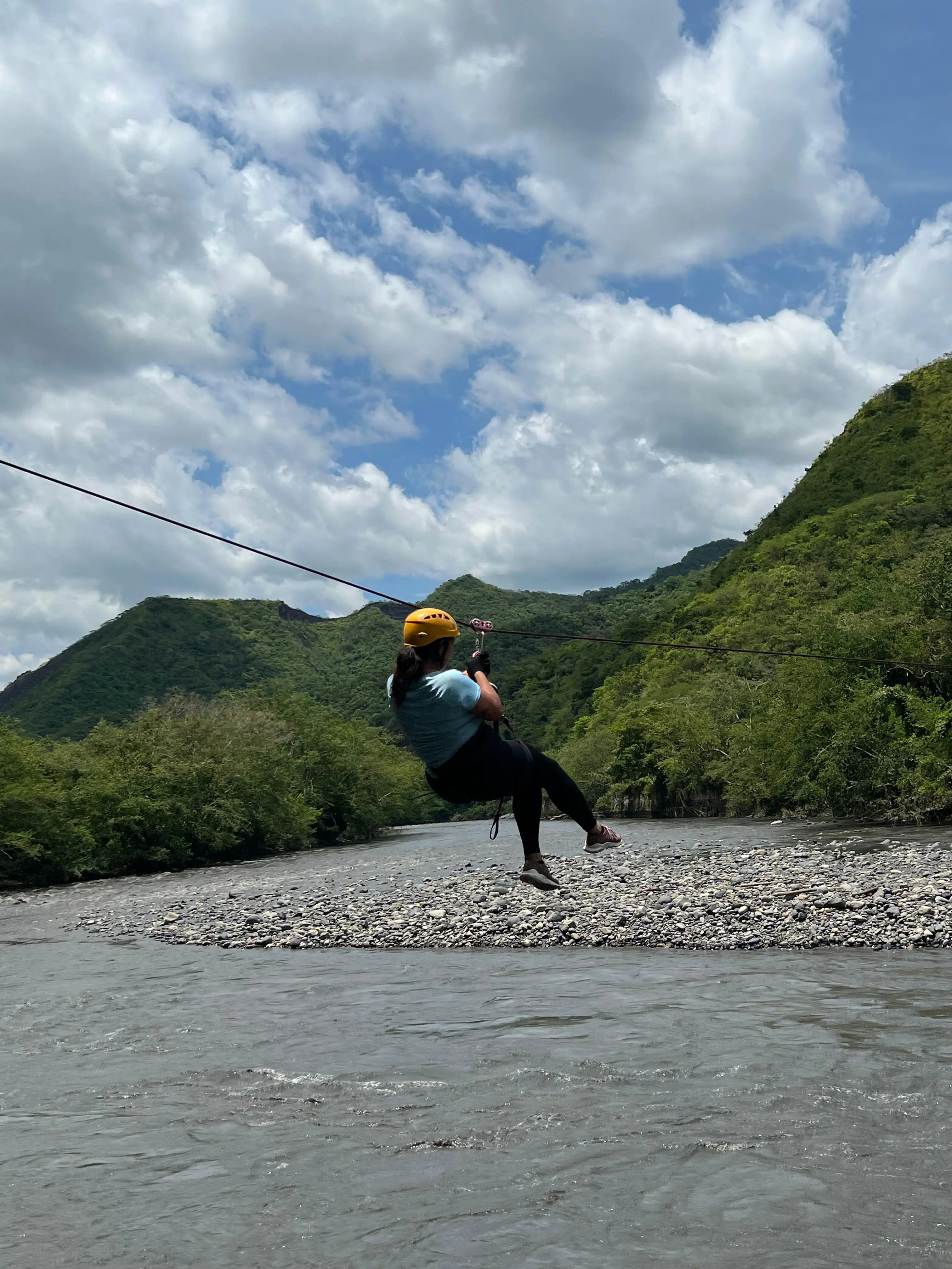 Canopy extremo entre árboles centenarios en Útica